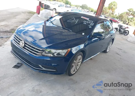 2019 Volkswagen Passat 2.0T Wolfsburg Edition z USA, uszkodzony, nr VIN 1VWLA7A3XKC010464